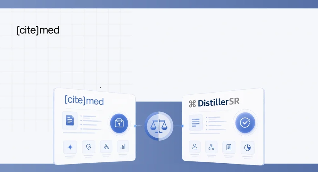 CiteMed vs DistillerSR Choosing the Right Medical Device Literature Review Software